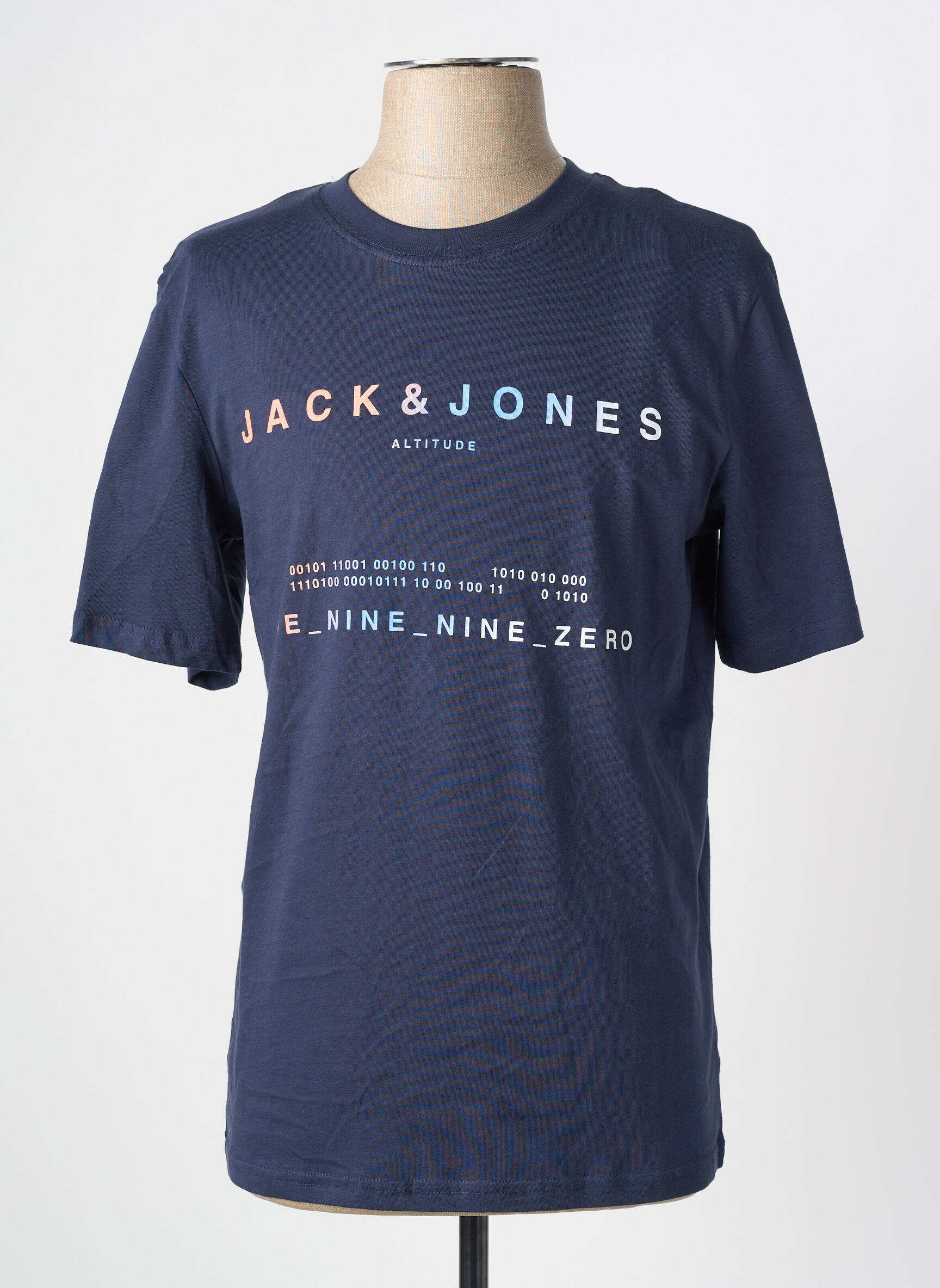 T-marškinys trumpas rankovės trumpas rankovės mėlyna JACK & JONES vyras
