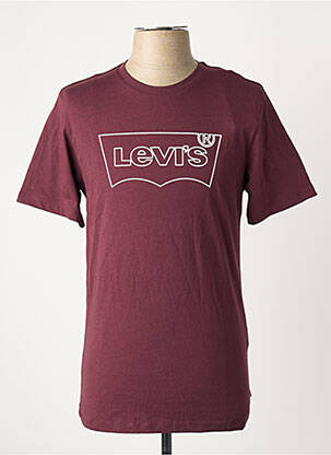 T-marškinys violetinis LEVI'S vyras