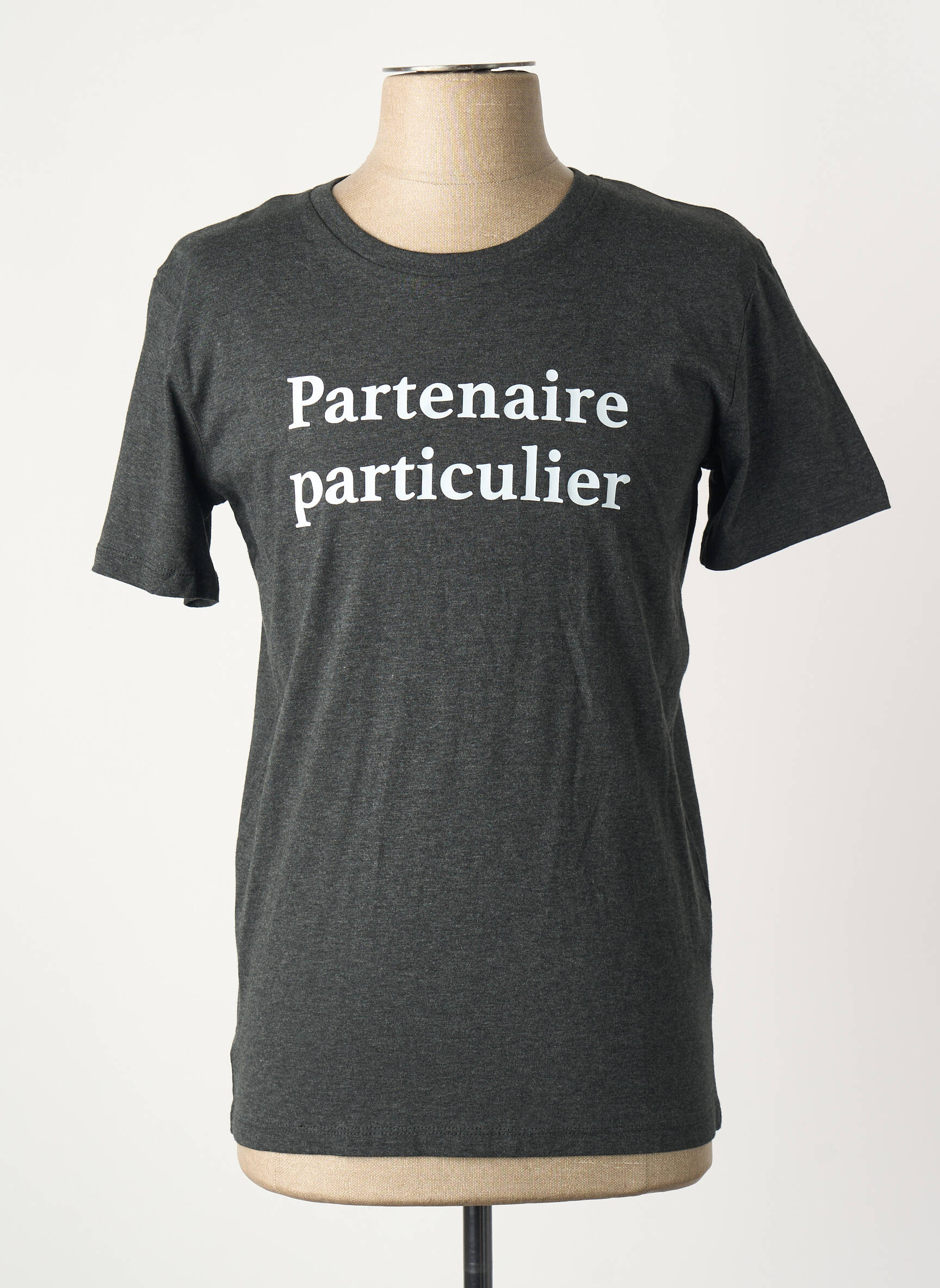 T-marškinys juodas MONSIEUR TSHIRT vyras