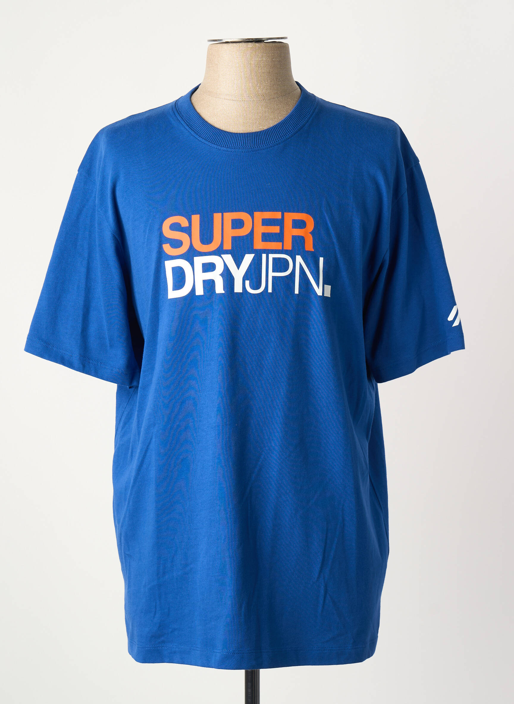 T-marškinys mėlyna SUPERDRY vyras
