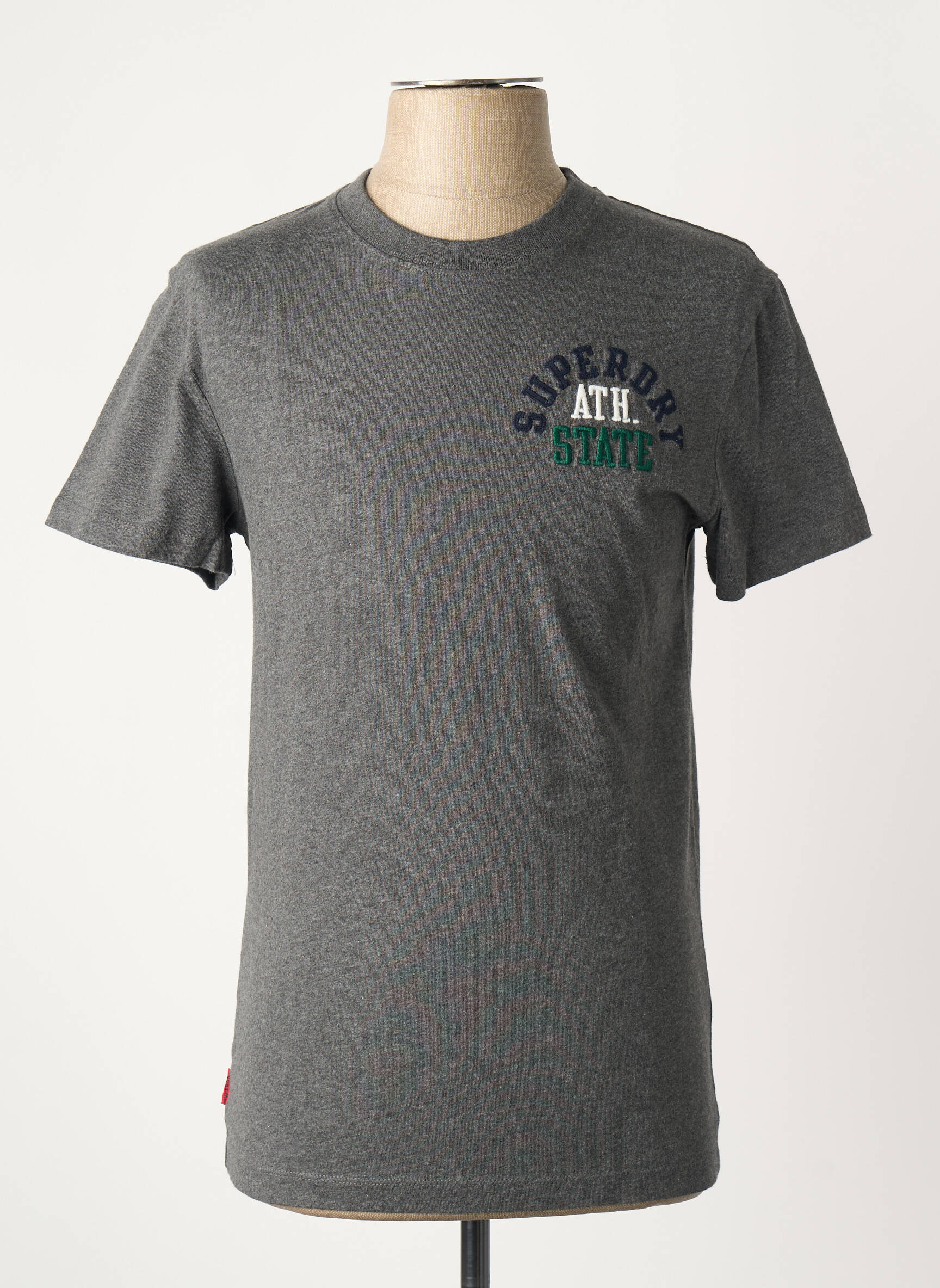 T-marškinys pilka SUPERDRY vyras