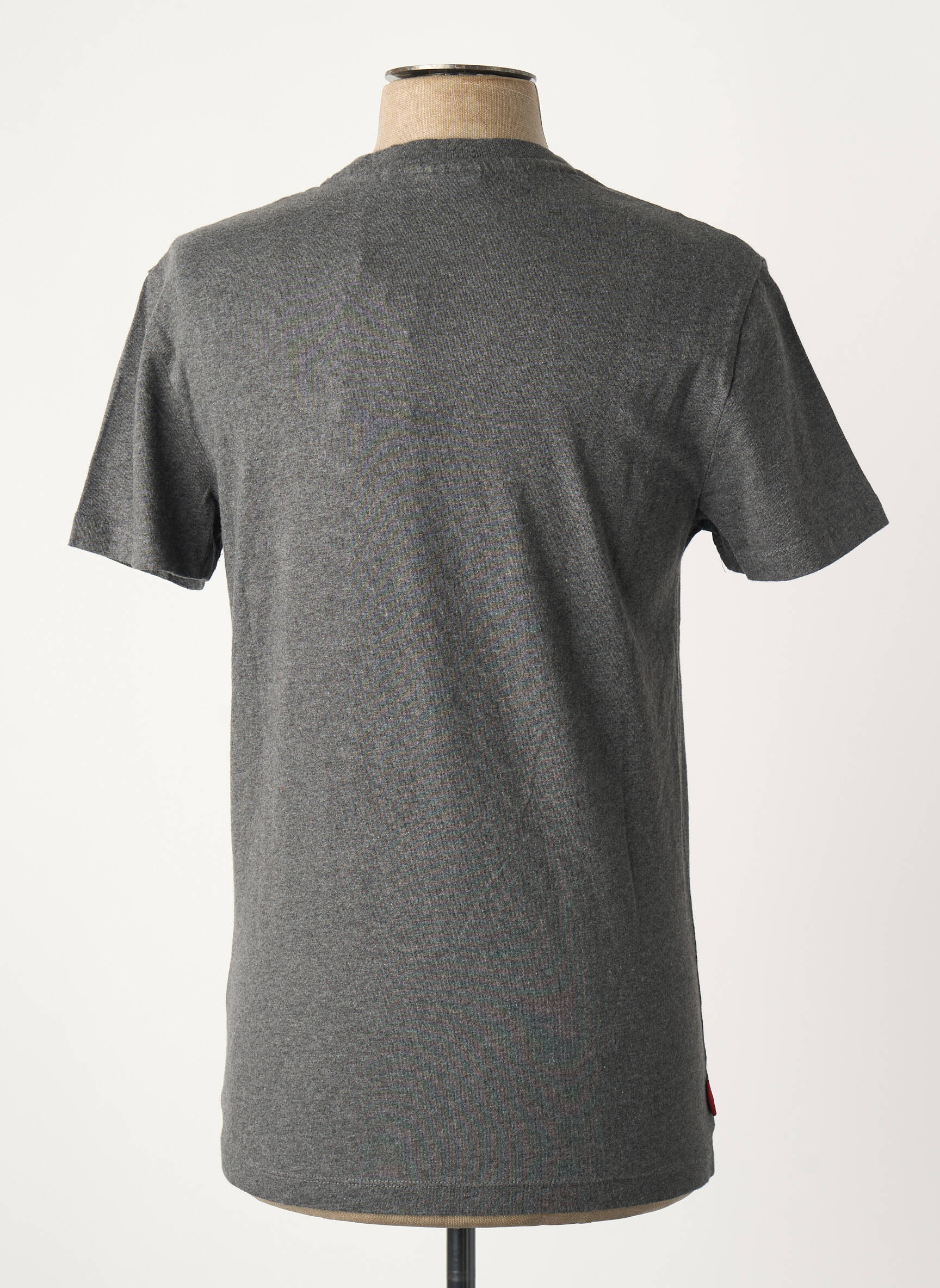 T-marškinys pilka SUPERDRY vyras