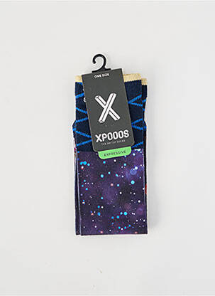 Kojinės violetinis XPOOOS moteris