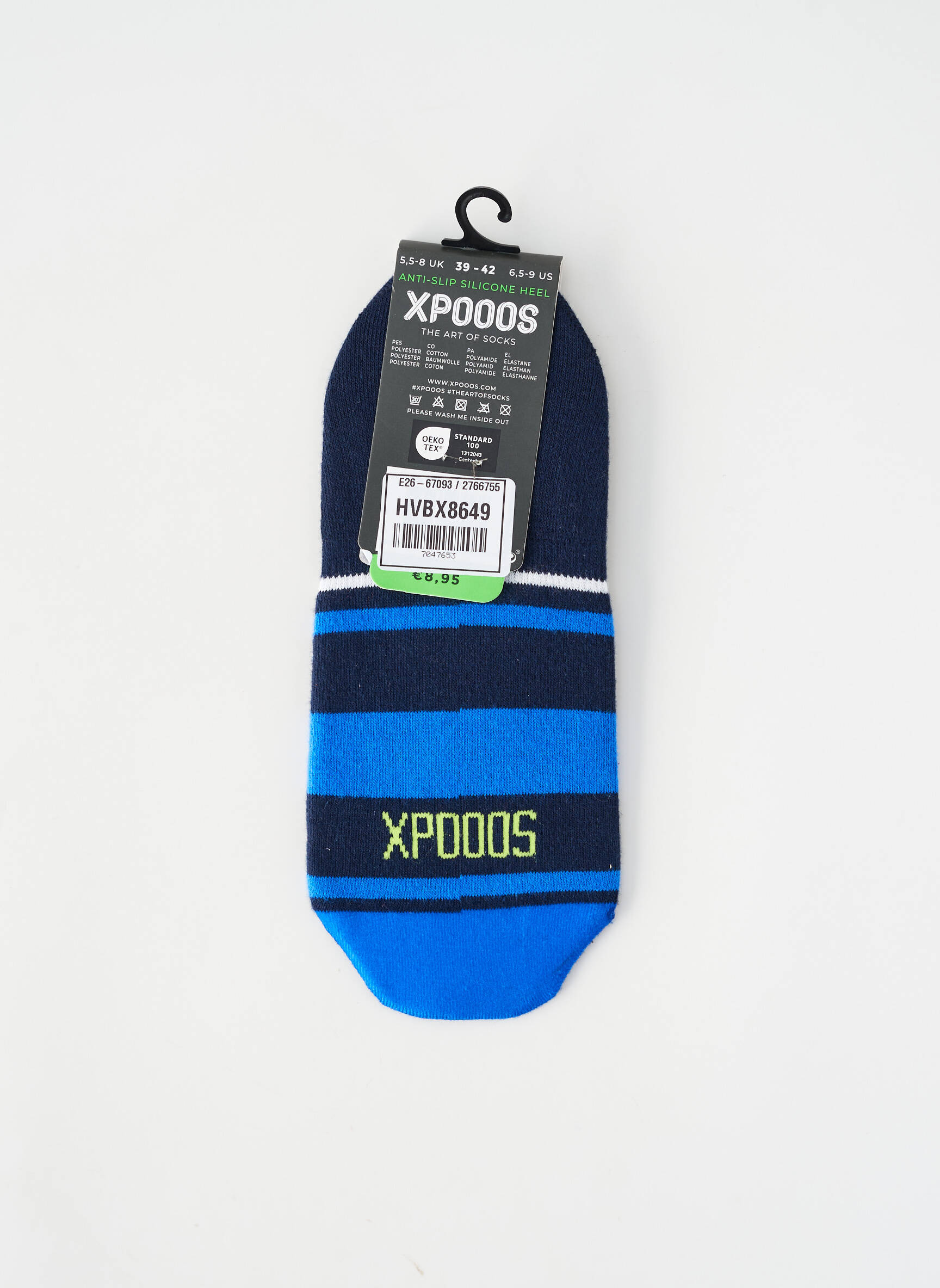 Kojinės mėlyna XPOOOS vyras