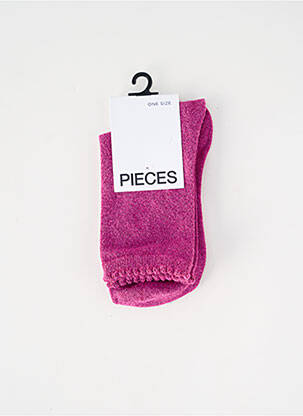 Kojinės rožinė PIECES moteris