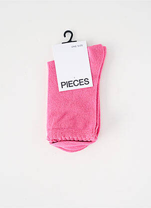 Kojinės rožinė PIECES moteris