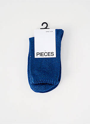 Kojinės mėlyna PIECES moteris