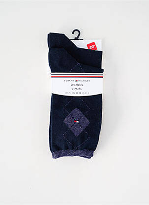 Kojinės mėlyna TOMMY HILFIGER moteris