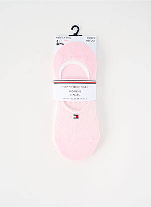 Kojinės rožinė TOMMY HILFIGER moteris