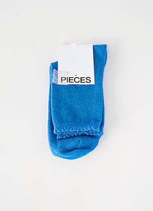 Kojinės mėlyna PIECES moteris