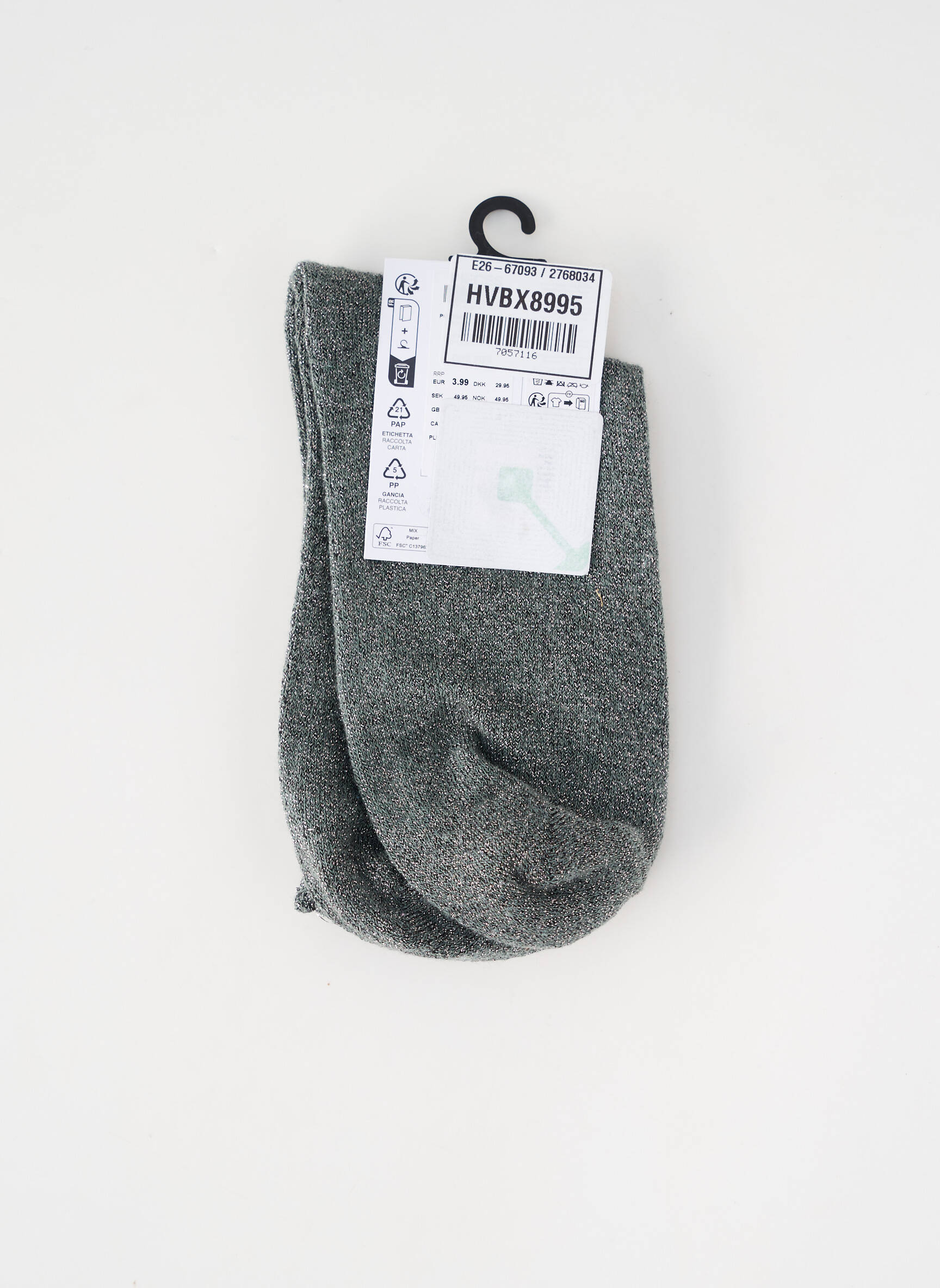 Kojinės žalias PIECES moteris
