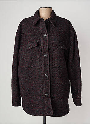 Ilgas paltas violetinis THE KOOPLES moteris