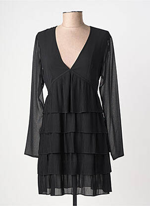 Trumpa suknelė juodas THE KOOPLES moteris