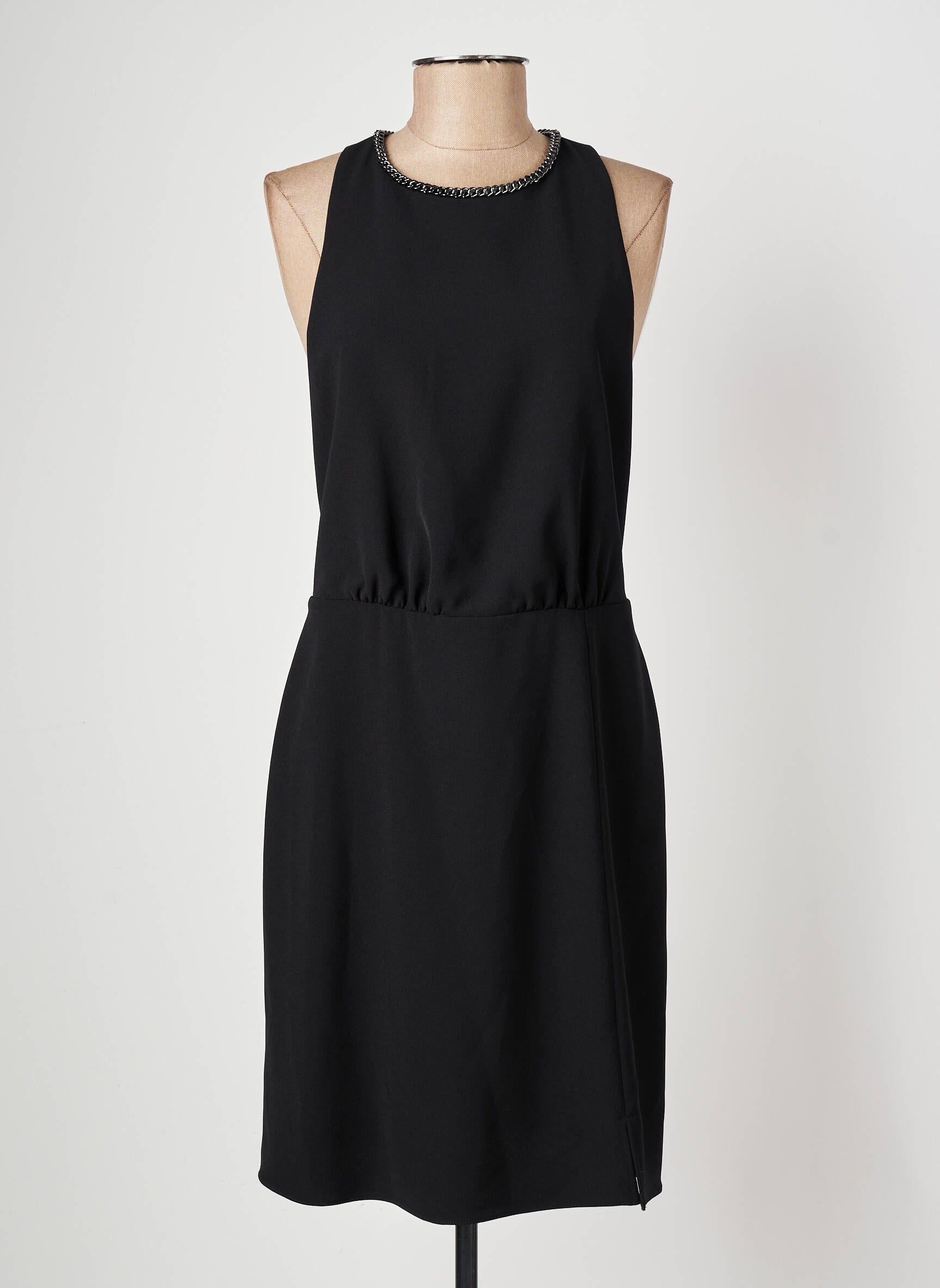 Trumpa suknelė juodas THE KOOPLES moteris
