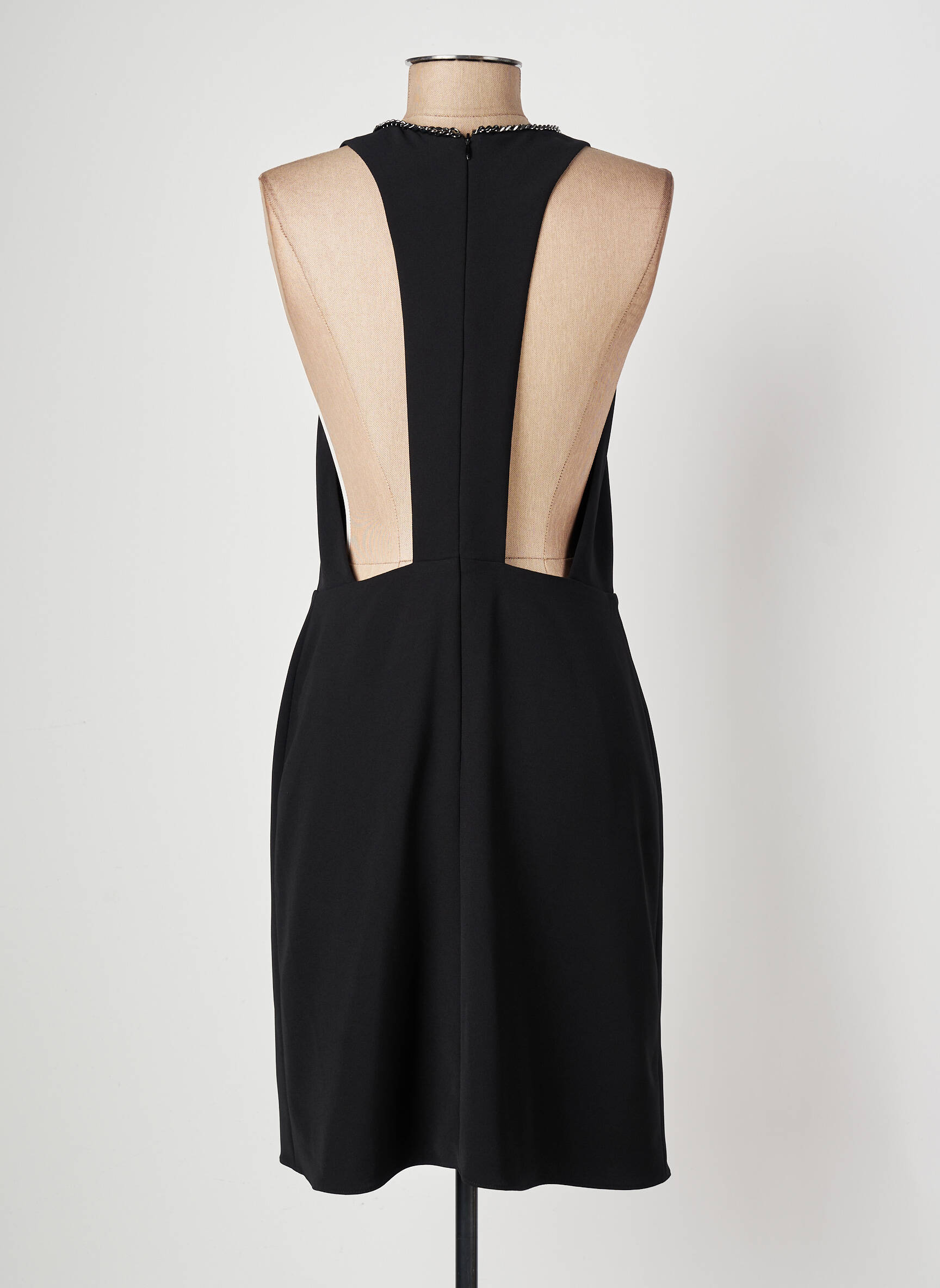 Trumpa suknelė juodas THE KOOPLES moteris