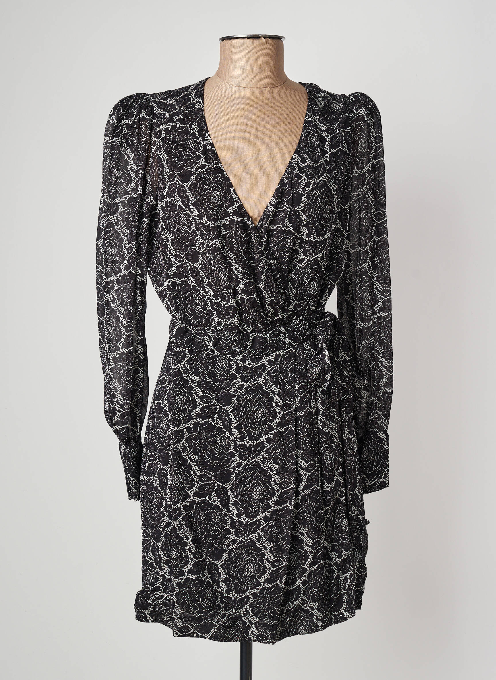 Trumpa suknelė juodas THE KOOPLES moteris