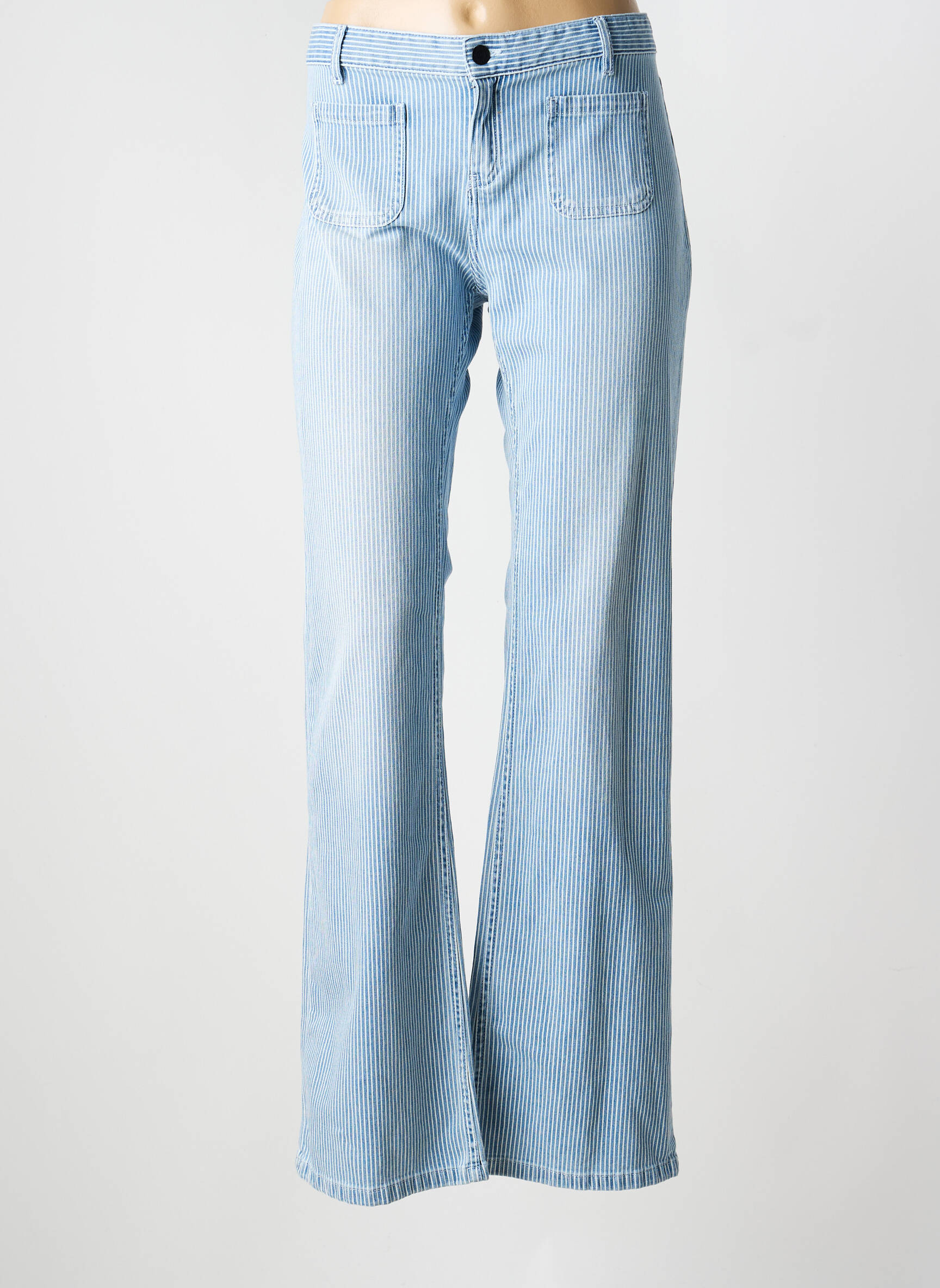 Bootcut džinsai mėlyna THE KOOPLES moteris