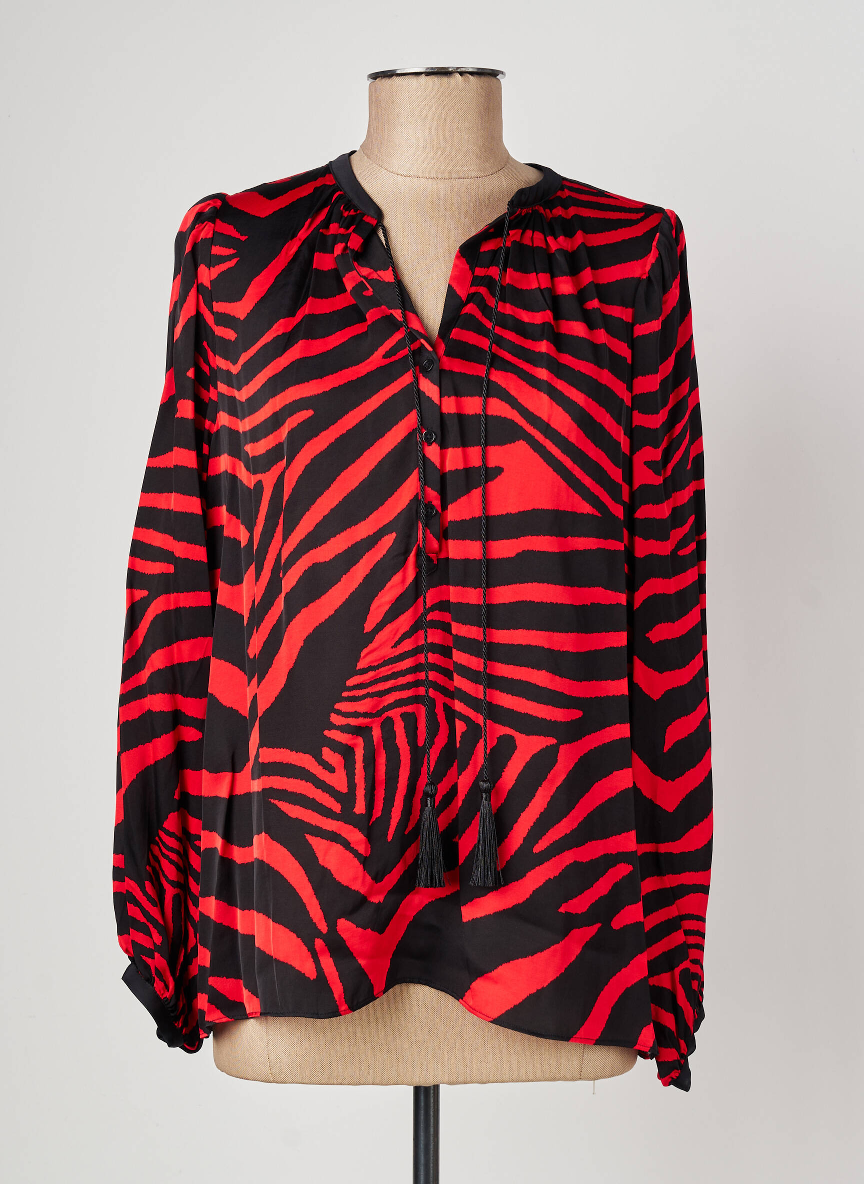 Viršūnė raudona THE KOOPLES moteris