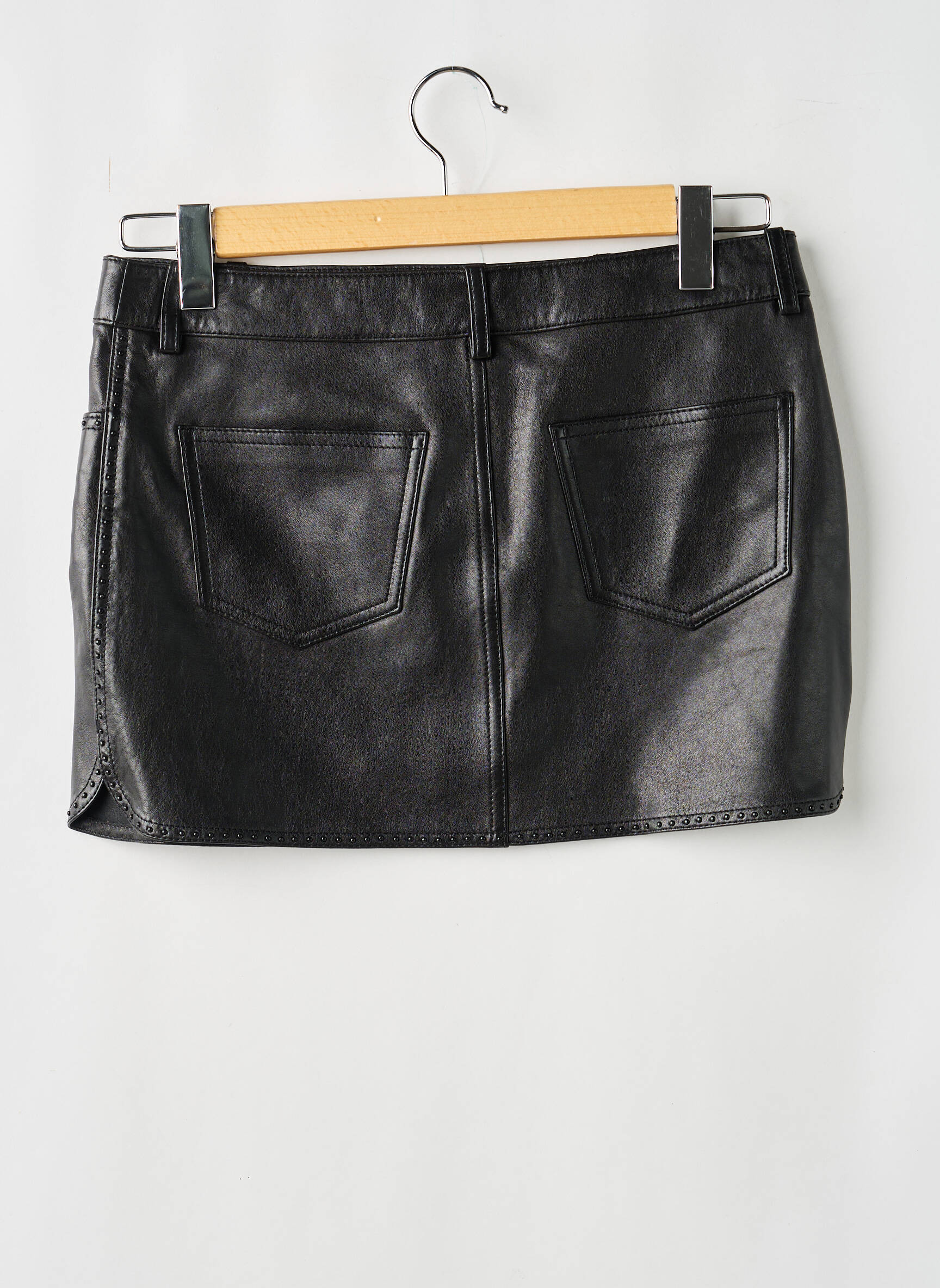Trumpas sijonas juodas THE KOOPLES moteris