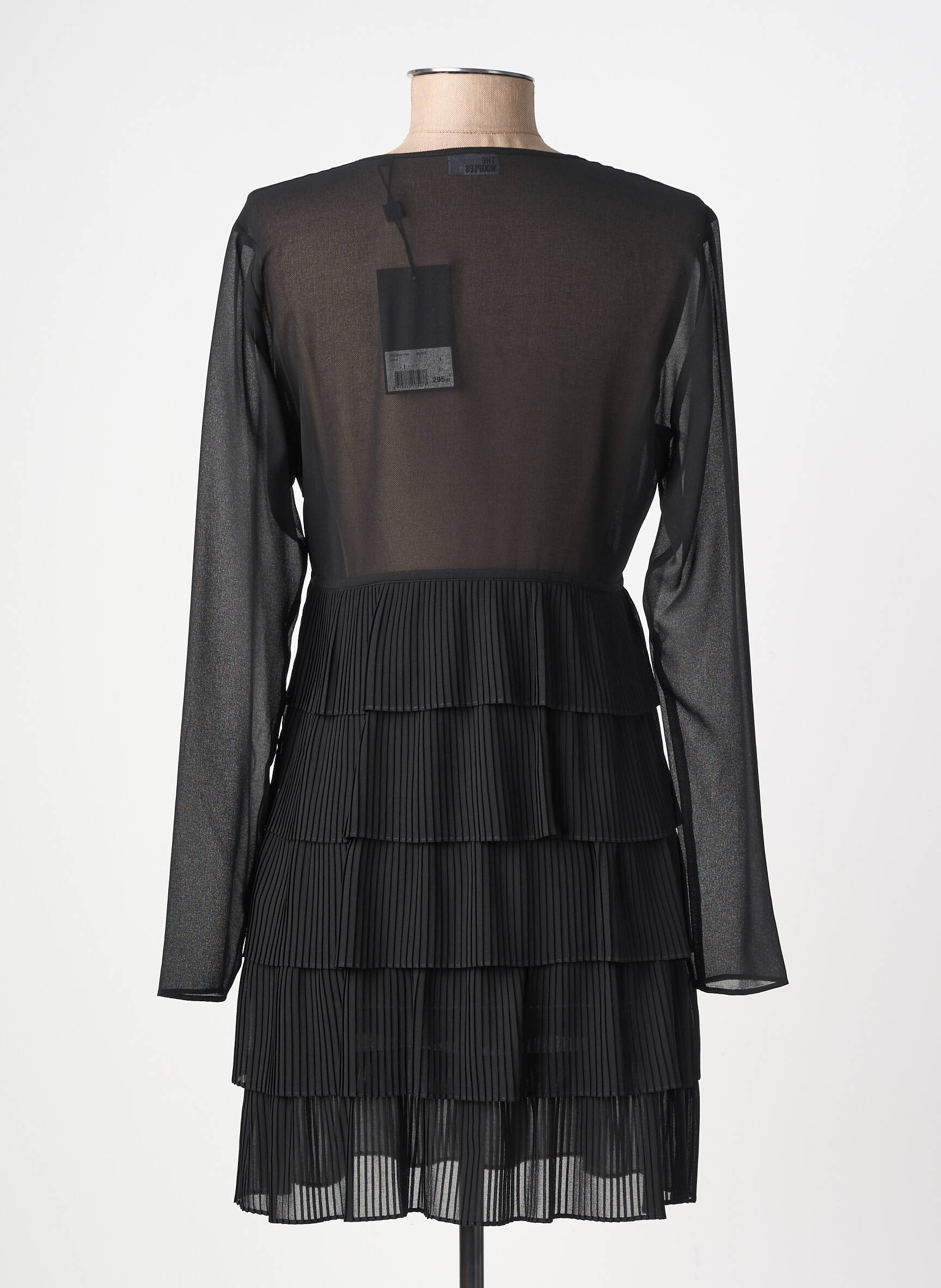 Trumpa suknelė juodas THE KOOPLES moteris