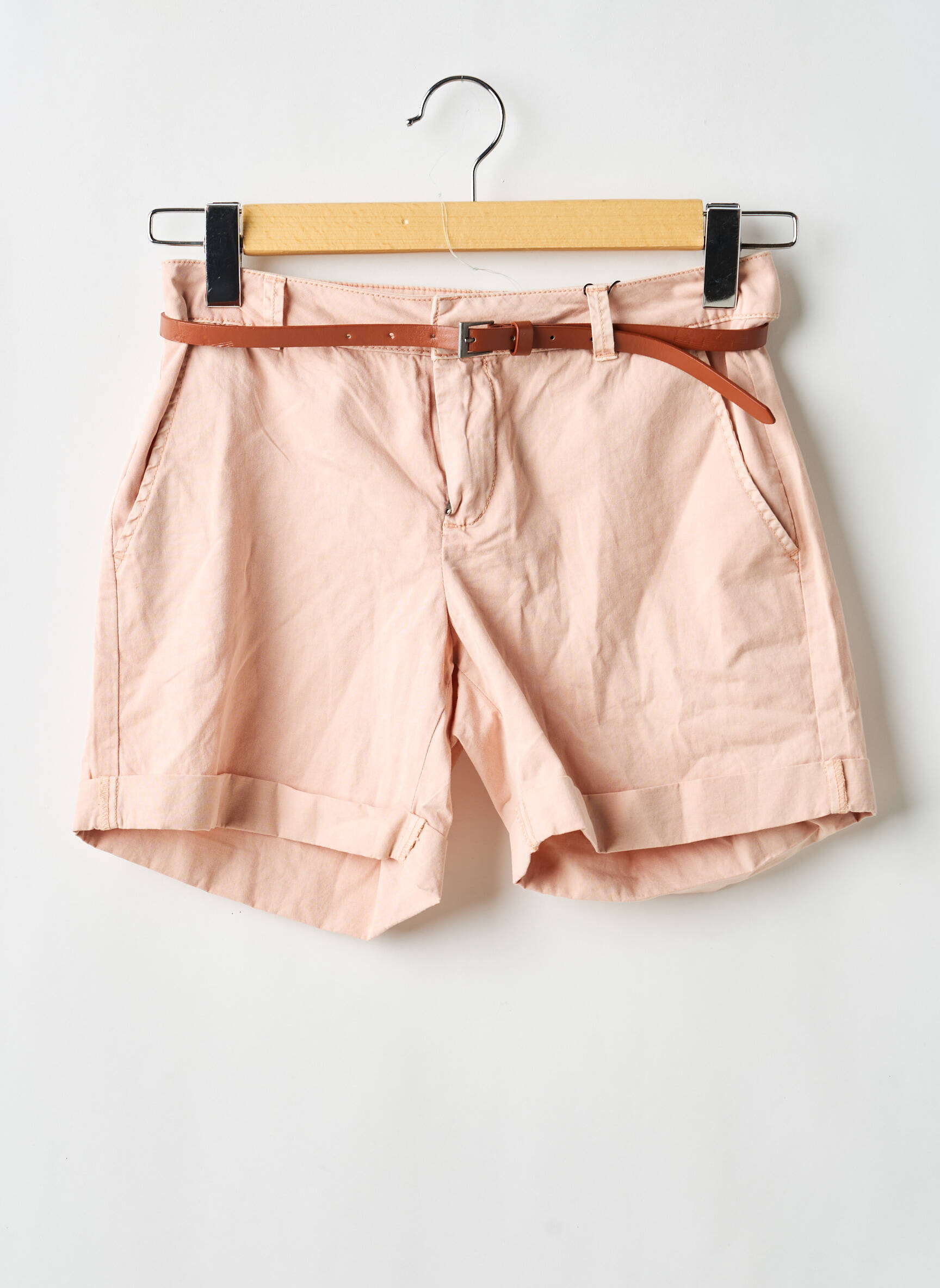 Šortas rožinė VERO MODA moteris