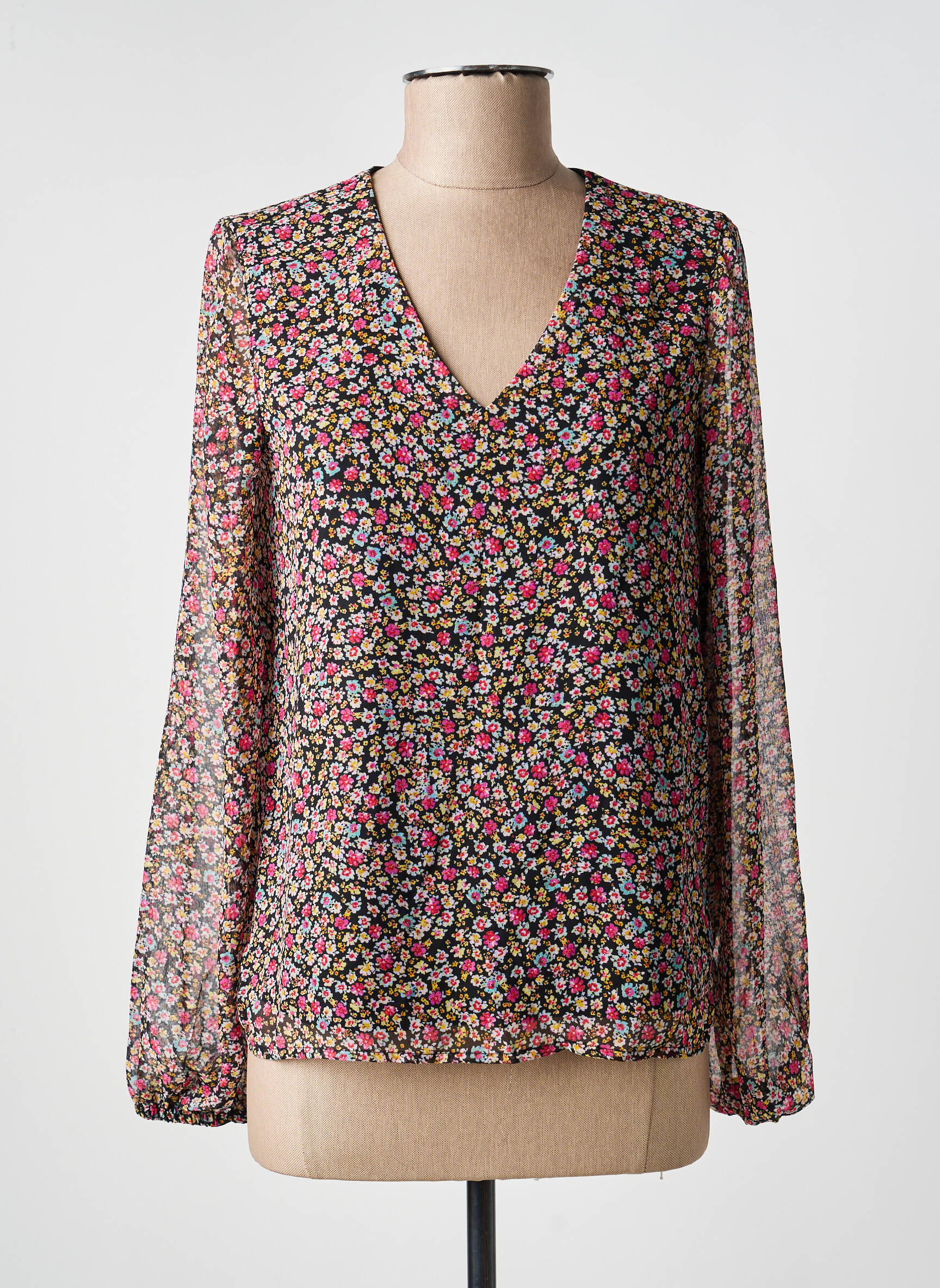 Moteriškas marškinys rožinė VERO MODA moteris