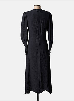 Pusilgių suknelė juodas ASTRID BLACK LABEL moteris