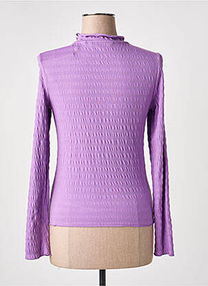 T-marškinys violetinis VERO MODA moteris