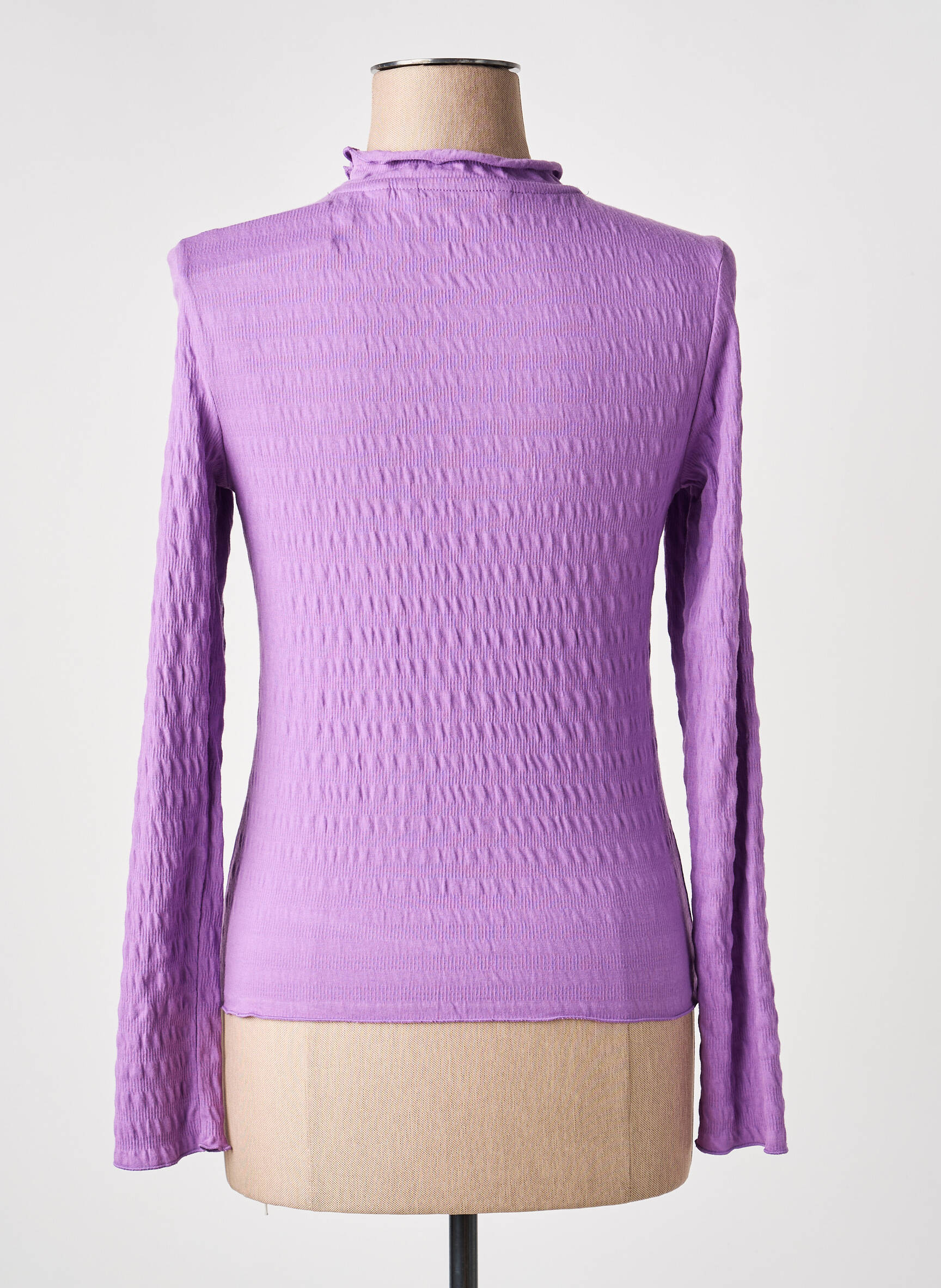 T-marškinys violetinis VERO MODA moteris