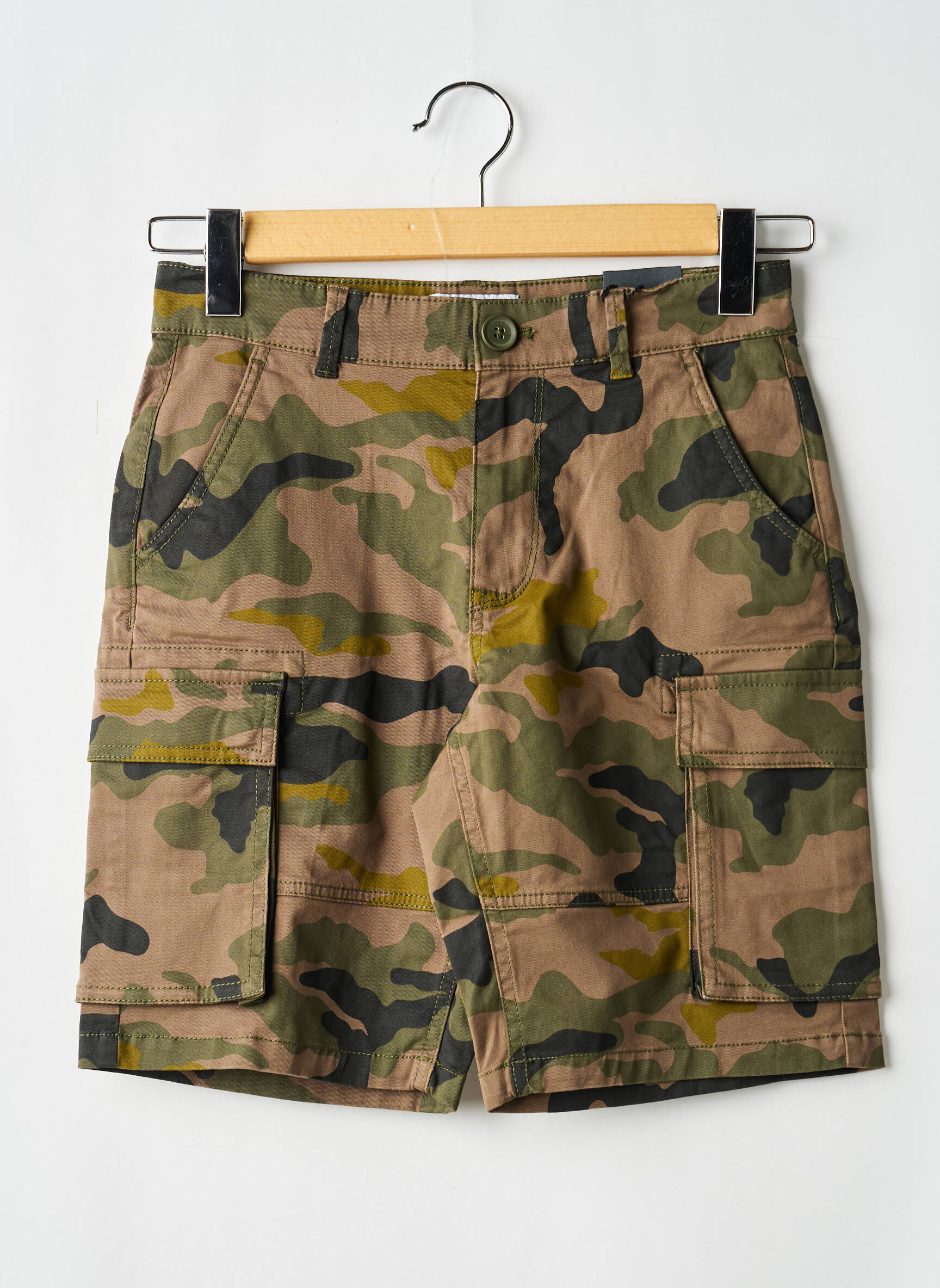 Bermudas tiesi kirpimas žalias ONLY&SONS vyras