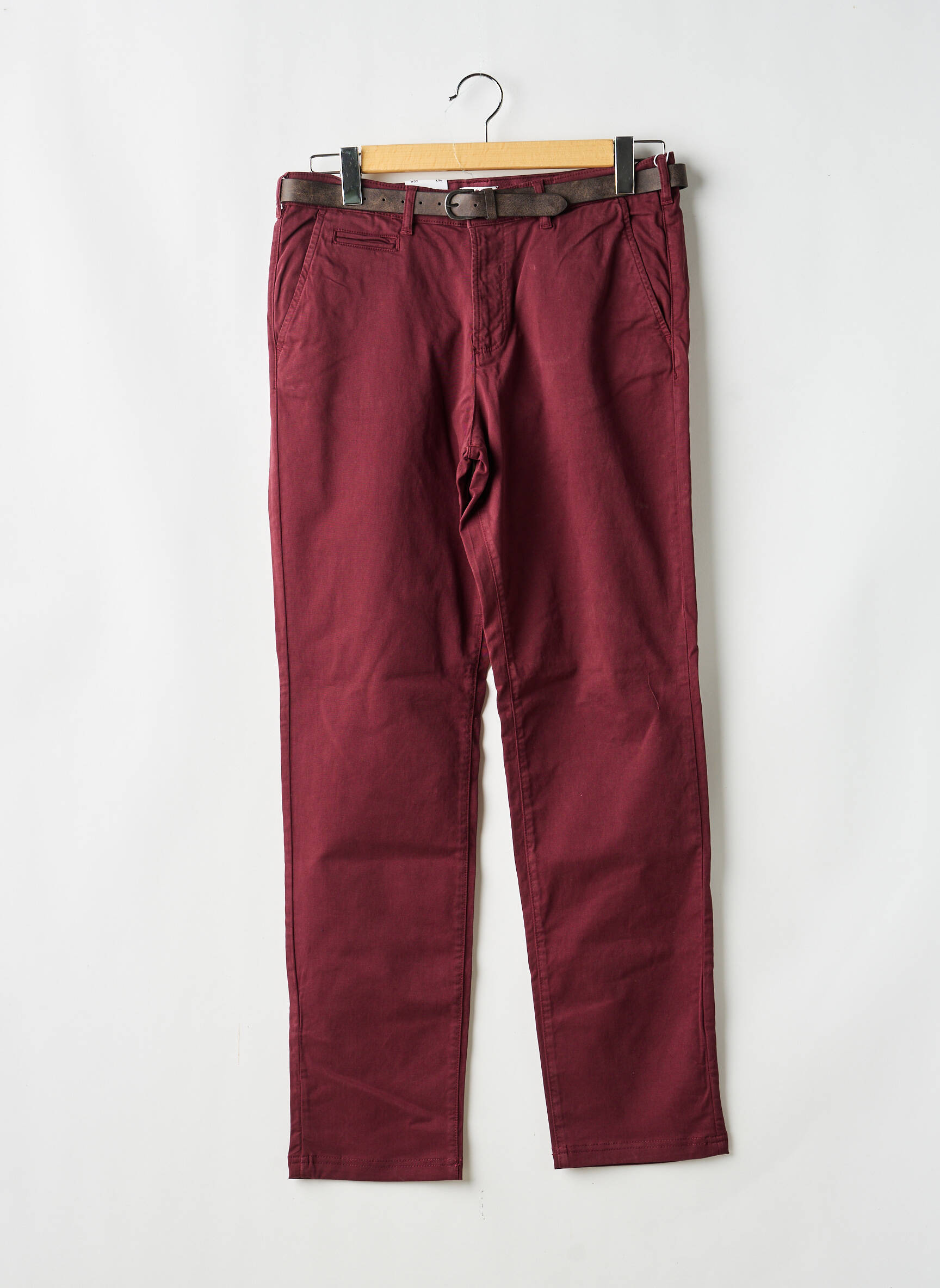 Chino kelnė raudona JACK & JONES vyras