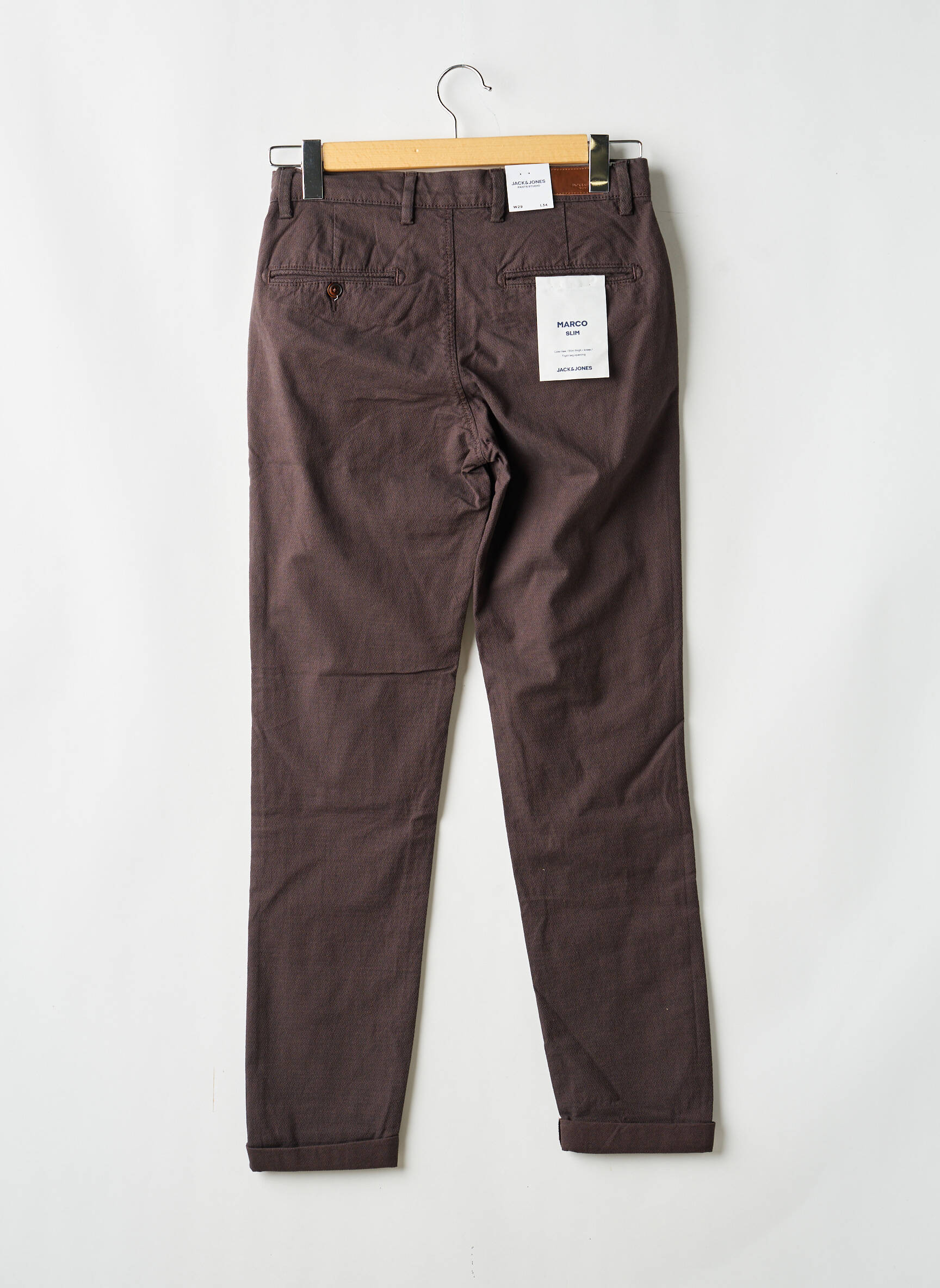 Chino kelnė rudas JACK & JONES vyras
