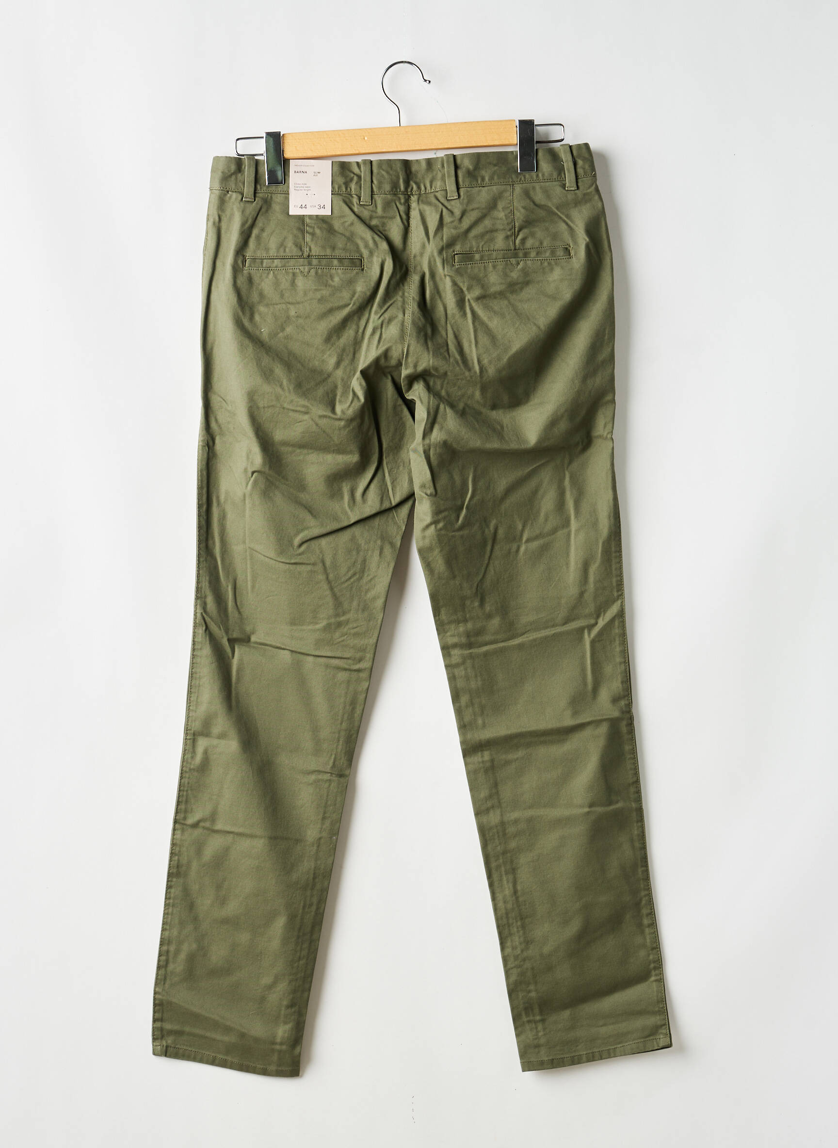 Chino kelnė žalias MANGO vyras