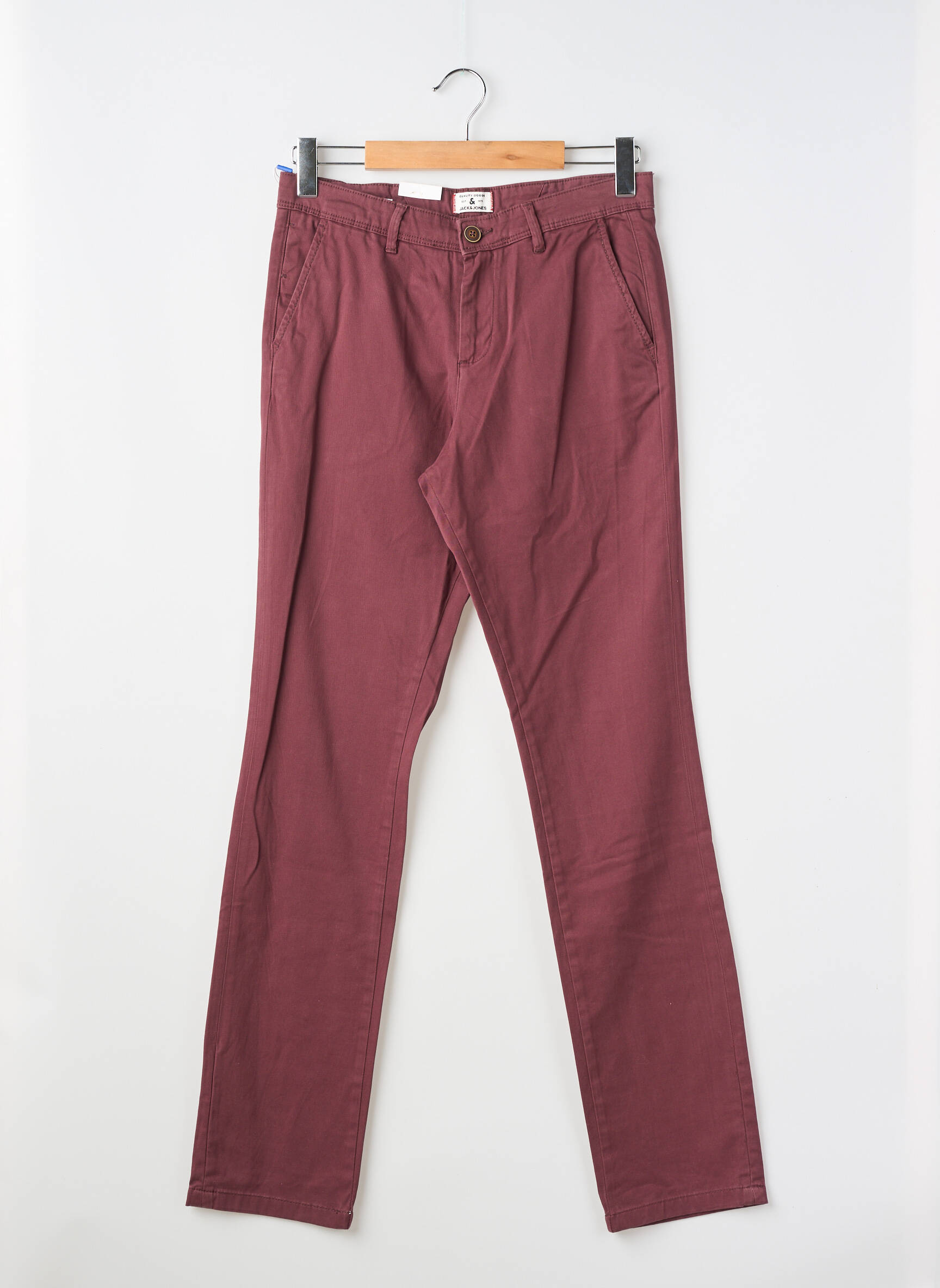 Chino kelnė raudona JACK & JONES vyras