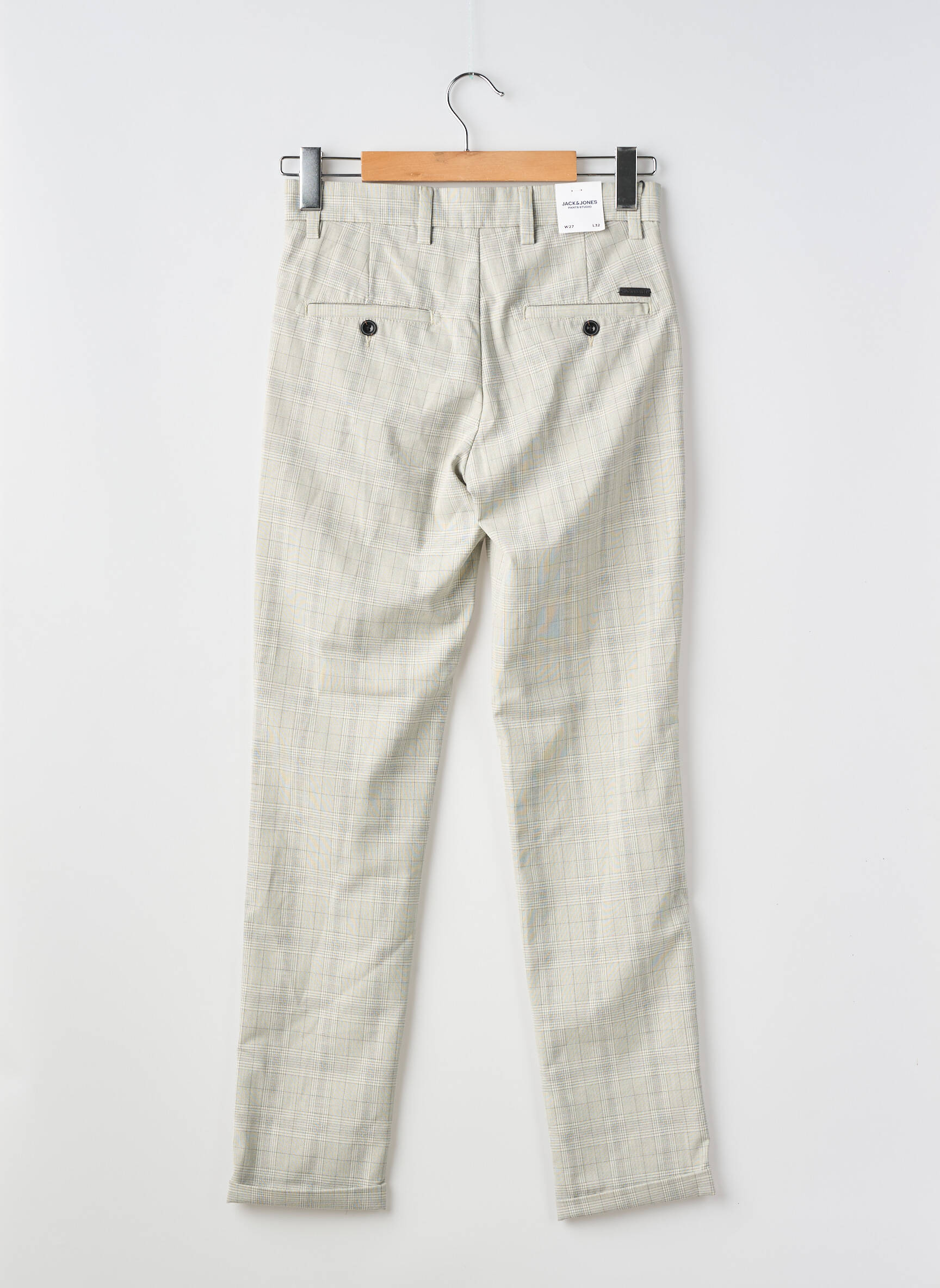 Tiesi kelnė pilka JACK & JONES vyras