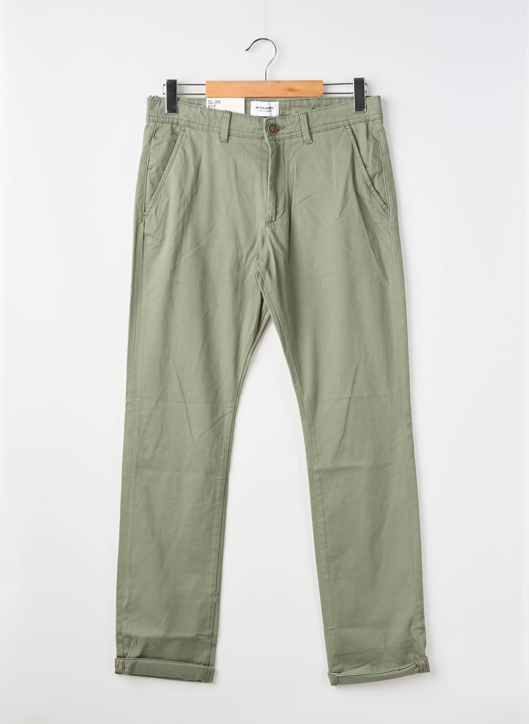 Chino kelnė žalias JACK & JONES vyras