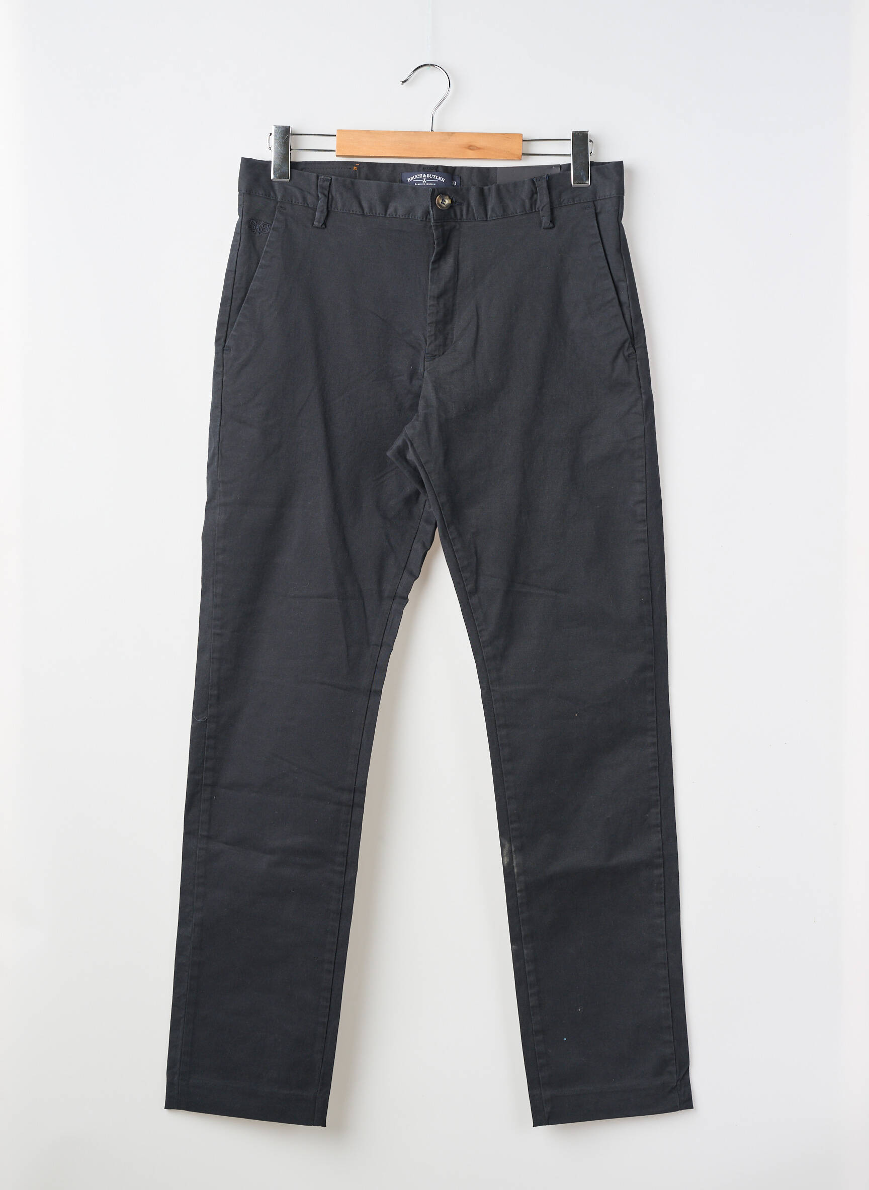Chino kelnė juodas BRUCE & BUTLER  vyras
