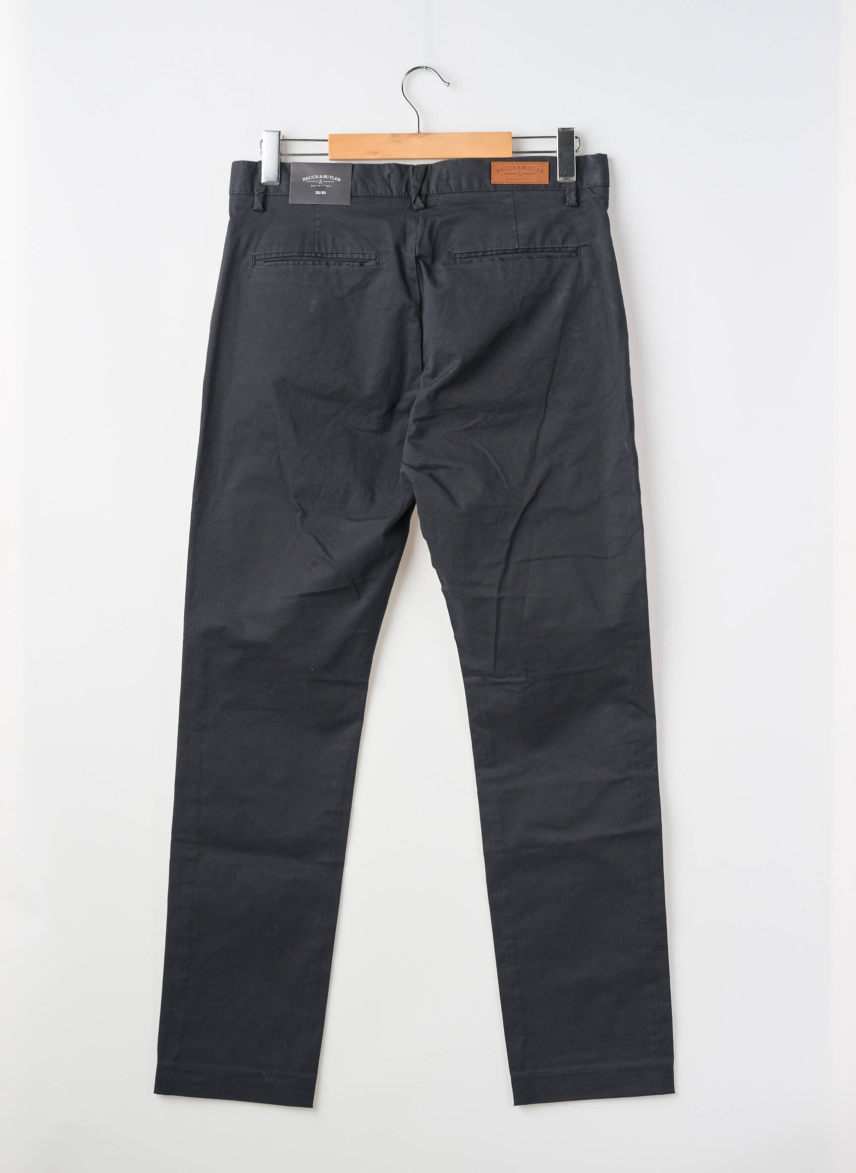 Chino kelnė juodas BRUCE & BUTLER  vyras