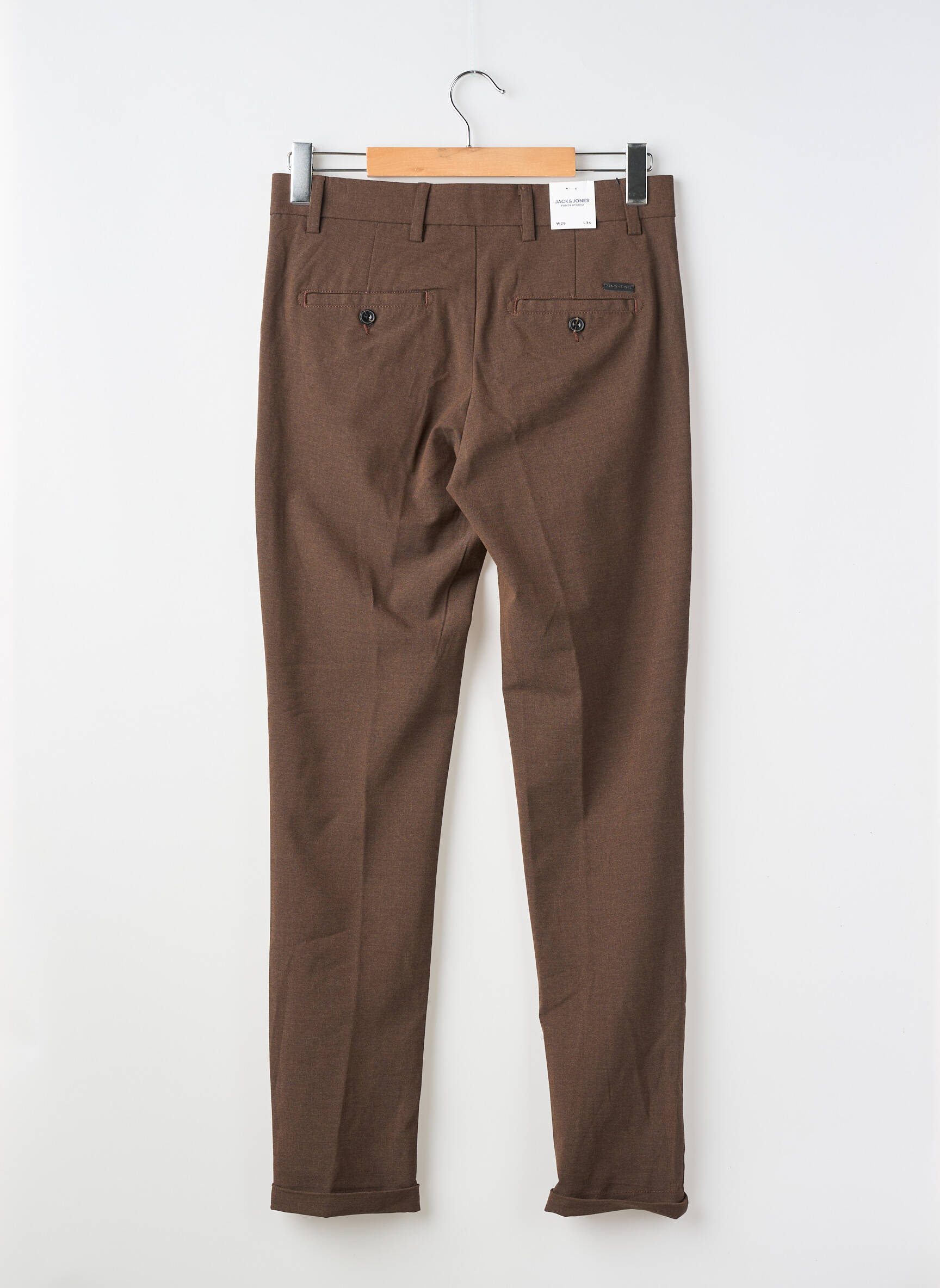 Tiesi kelnė žalias JACK & JONES vyras