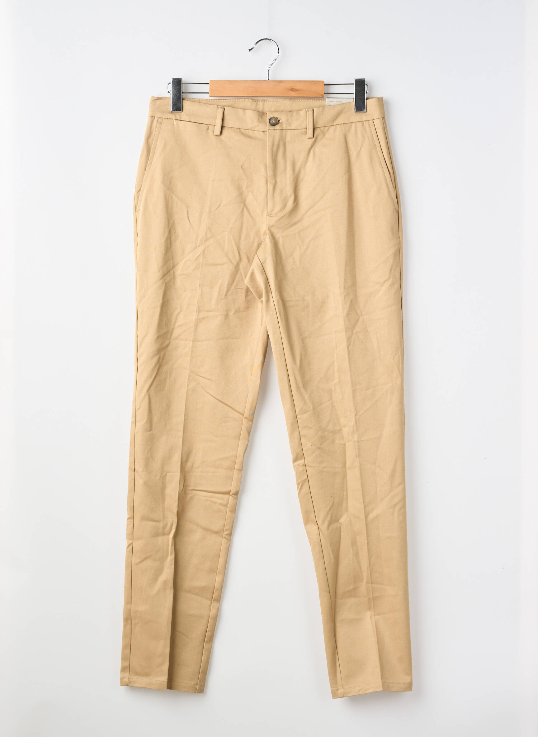 Chino kelnė rudas MANGO vyras