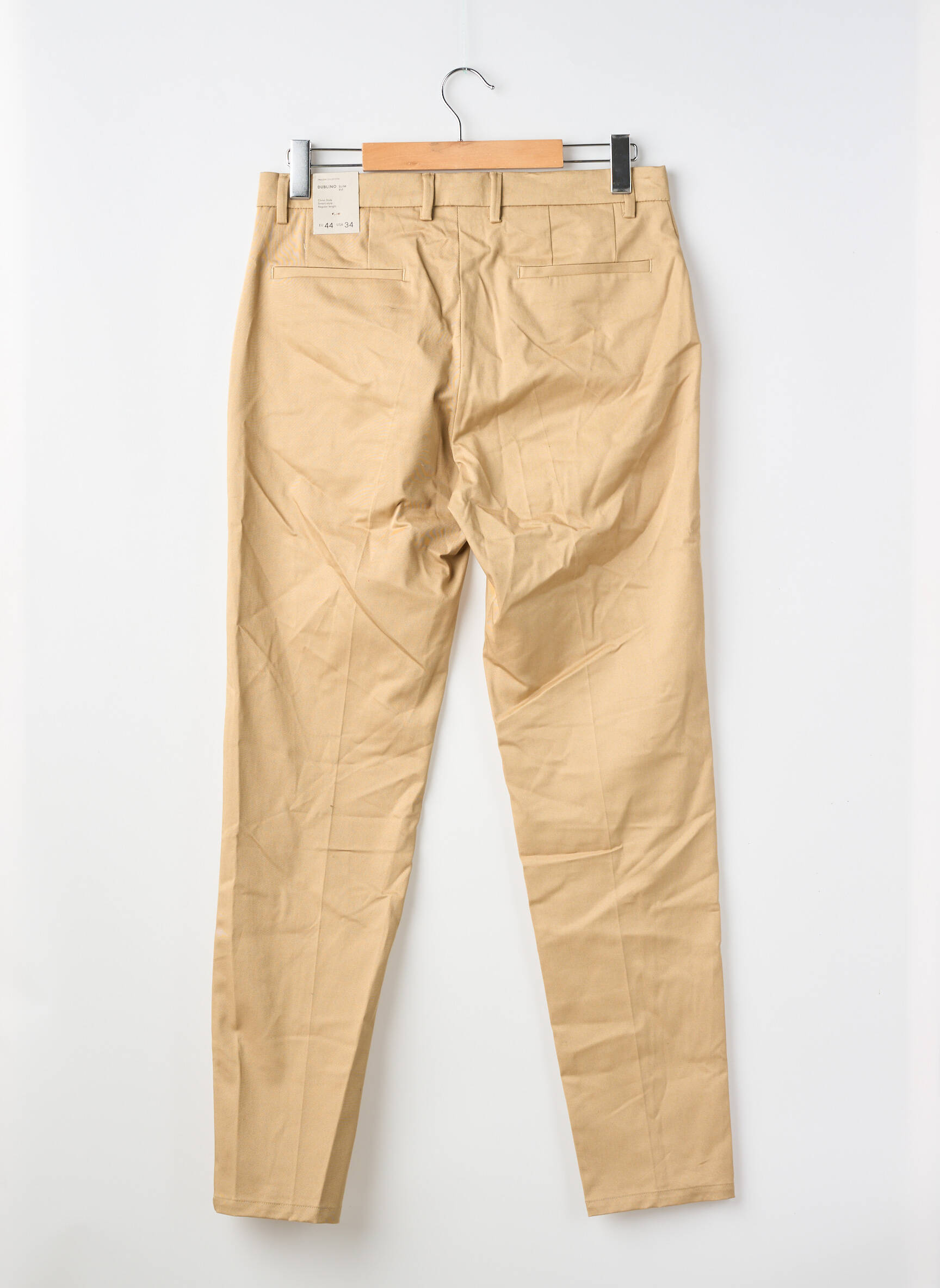 Chino kelnė rudas MANGO vyras