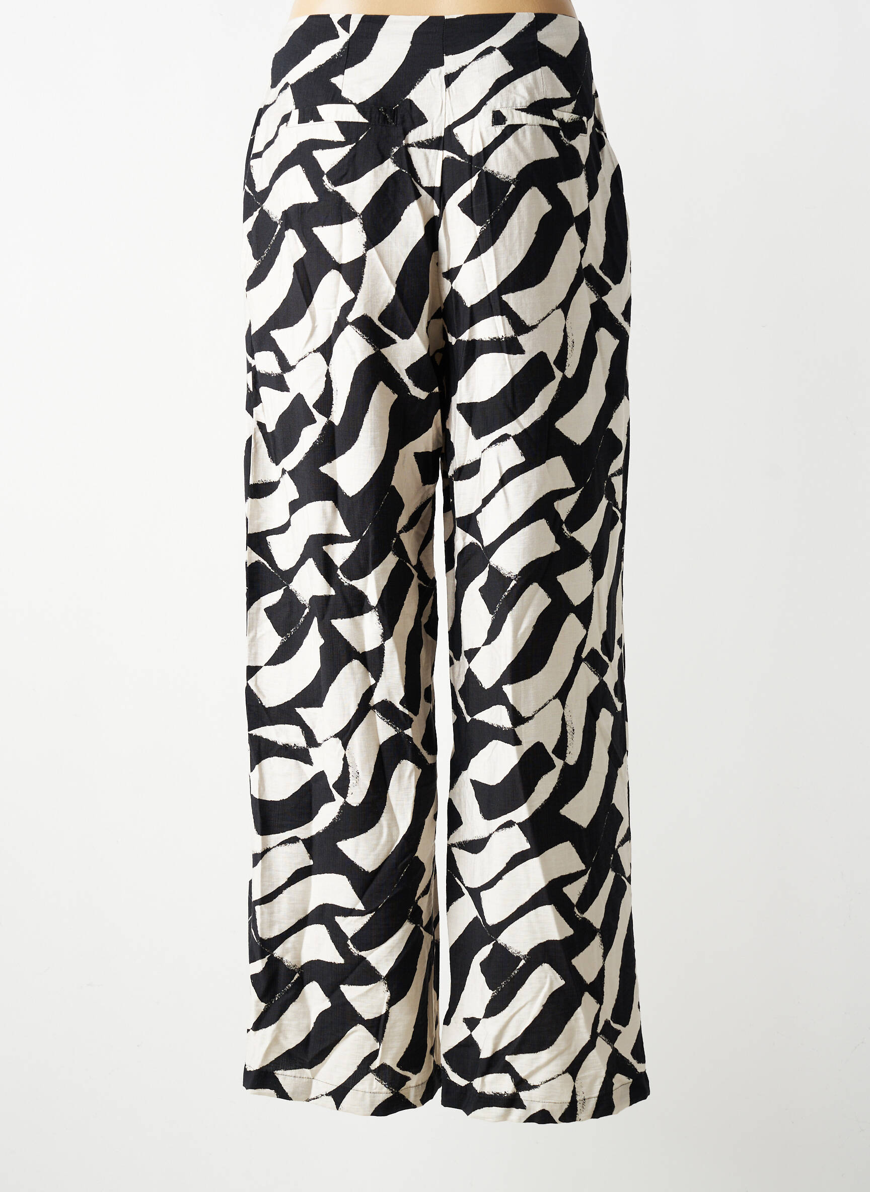 Platus kelnes juodas VERO MODA moteris