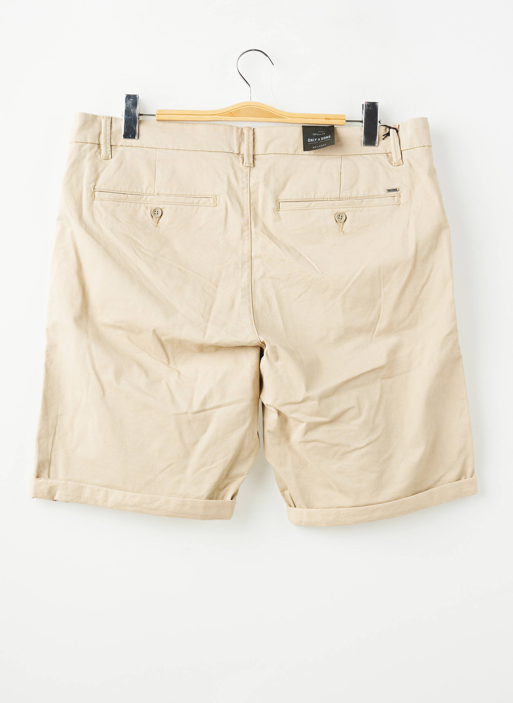 Bermudas tiesi kirpimas pelėda ONLY&SONS vyras