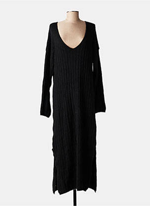 Megztinė suknelė juodas ASTRID BLACK LABEL moteris