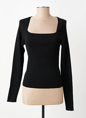 Megztinis juodas ASTRID BLACK LABEL moteris