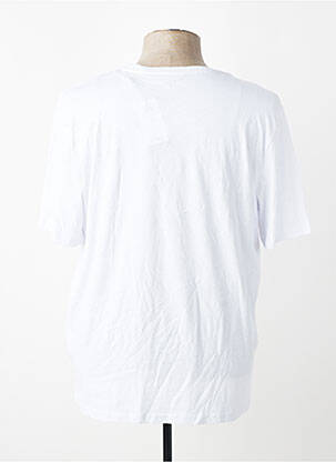 T-marškinys tiesi kirpimas baltas JACK & JONES vyras