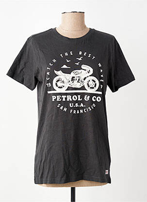 T-marškinys pilka PETROL INDUSTRIES vyras