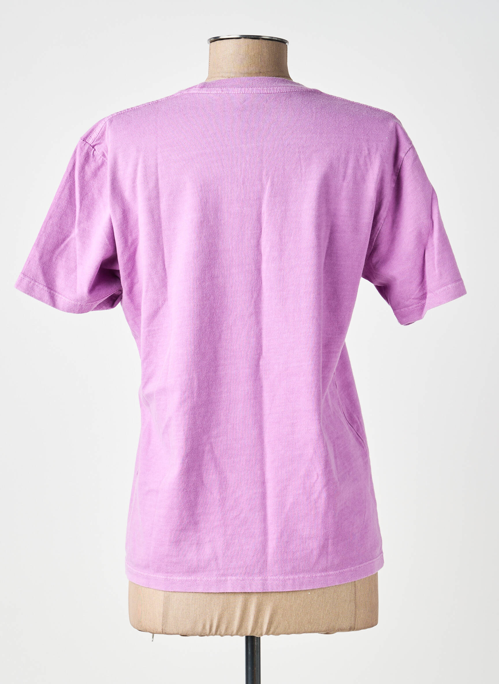 T-marškinys violetinis OBEY moteris