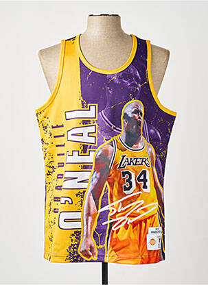 Marškiniai be rankovių violetinis MITCHELL AND NESS vyras