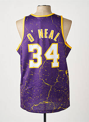 Marškiniai be rankovių violetinis MITCHELL AND NESS vyras